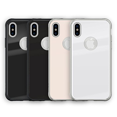 1 of 12 iPhone X Case/iPhone Xs Case, TUDIA [Ceramic Feel] Lightweight [GLOST] TPU Bumper Shock Absorption Cover Featuring [Tempere...